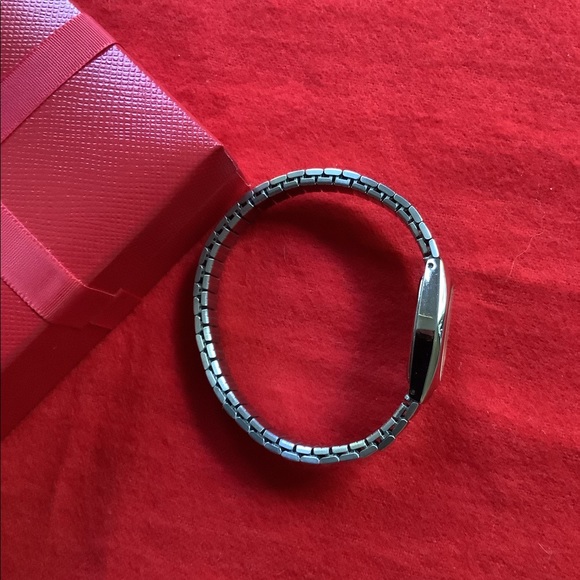 Armitron Woman’s Stretch Silver & Gold Tone Watch - Picture 6 of 6